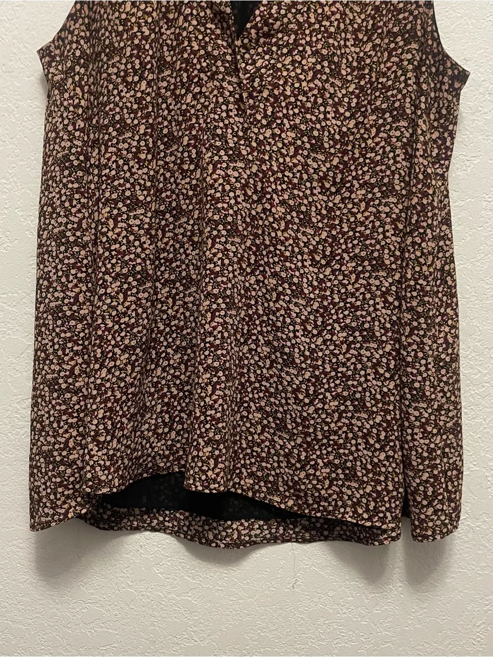 J. Crew x Hatch Maternity Floral Sleeveless Career Wear Party Top M/L